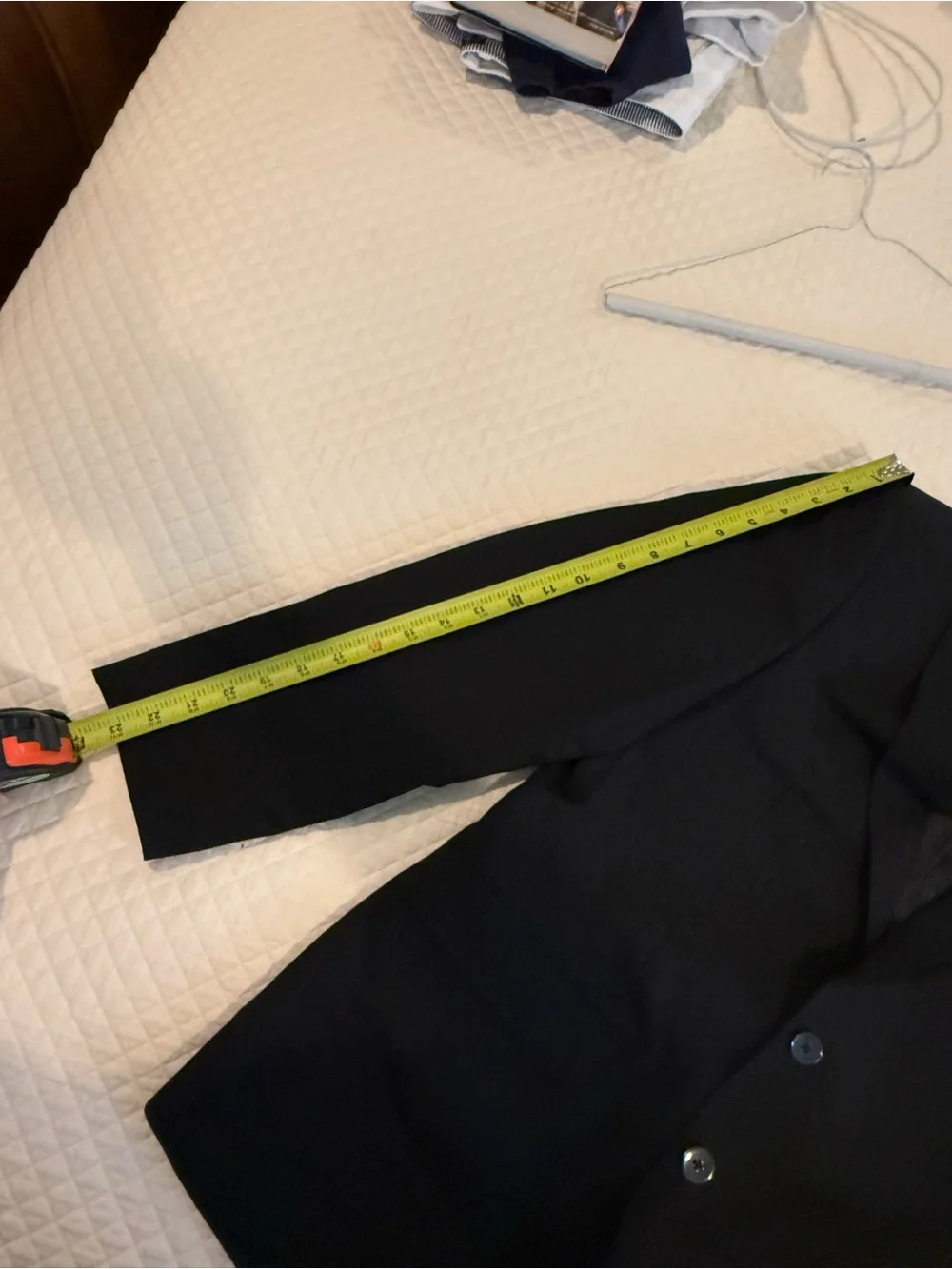 Calvin Klein Men’s Black Wool Suit